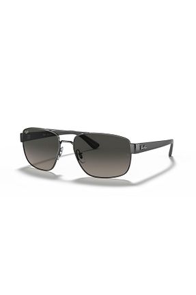 عینک آفتابی طوسی مردانه 60 Ray-Ban - کد 47581270