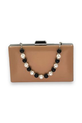 کیف مجلسی بژ زنانه چرم مصنوعی Biçanta - کد 826046901