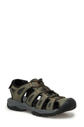 صندل خاکی مردانه پاشنه تخت Dockers - کد 826120199