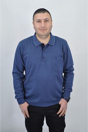 سوئیشرت سرمه ای مردانه ساده SİMENTİ - کد 117285603