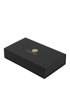 کیف پول مشکی مردانه چرم خالص Cengiz Pakel - کد 117486264