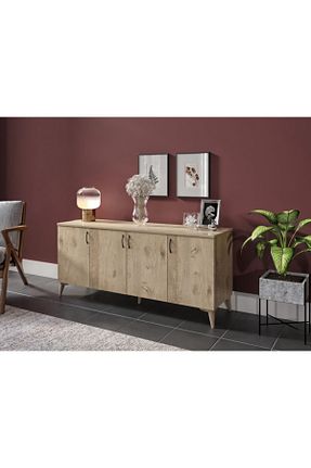 کنسول قهوه ای MDF KZNMOB HOME - کد 117675411