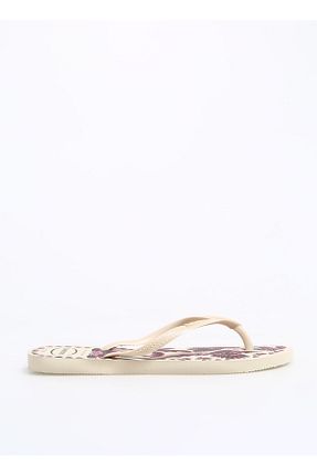 دمپائی بژ زنانه پاشنه تخت Havaianas - کد 826147338