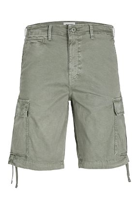 شلوارک و برمودا سبز مردانه رگولار Jack & Jones - کد 826267418