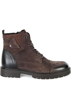 بوت / نیم بوت قهوه ای مردانه چرم مصنوعی Pierre Cardin - کد 826350478