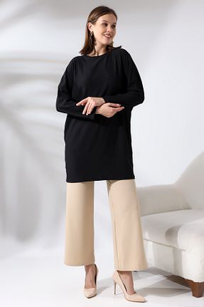 تونیک مشکی زنانه بافتنی Ladies - کد 798489851