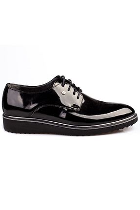 کفش کلاسیک مشکی مردانه چرم لاکی maximoda - کد 826466363