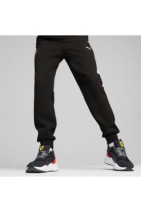 پائین تنه گرمکن اسپرت مشکی مردانه پاچه تنگ Puma - کد 826170074