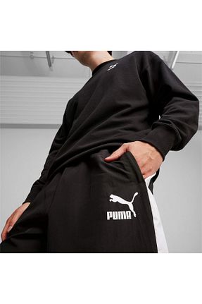 پائین تنه گرمکن اسپرت مشکی زنانه پاچه گشاد Puma - کد 826169770