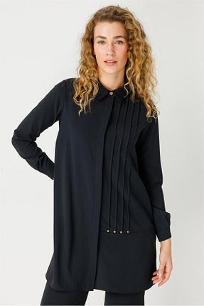 ست بالاتنه و پائین تنه حجاب مشکی زنانه رگولار Esswaap - کد 826230828