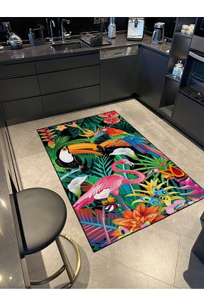 فرش رنگی قابل شستشو Rugs Modern Halı - کد 826241901
