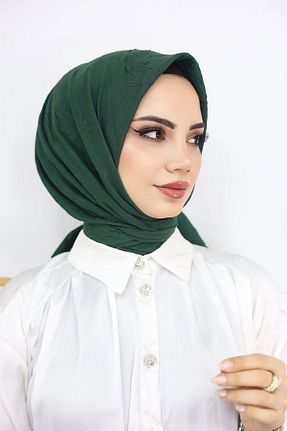 شال سبز زنانه ویسکون کد 826299160