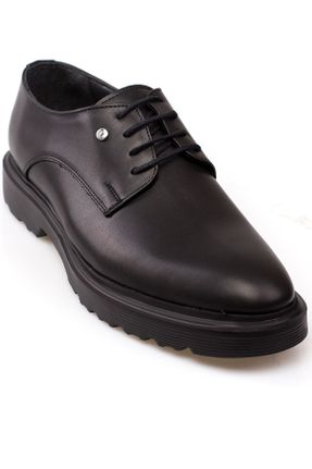 کفش کلاسیک مشکی مردانه پاشنه کوتاه ( 4 - 1 cm ) پاشنه ضخیم کد 826331416