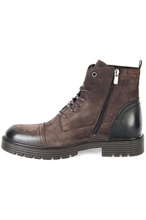 بوت / نیم بوت قهوه ای مردانه چرم مصنوعی Pierre Cardin - کد 826350478