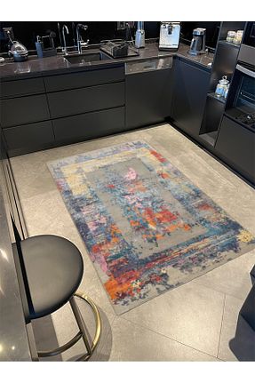 فرش رنگی قابل شستشو Rugs Modern Halı - کد 826436516