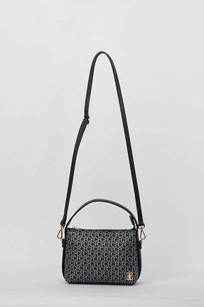 کیف دوشی مشکی زنانه چرم مصنوعی Pierre Cardin - کد 825449197