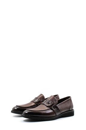 کفش کلاسیک قهوه ای مردانه پاشنه کوتاه ( 4 - 1 cm ) کد 826211590