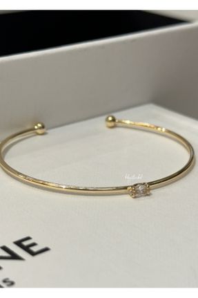 دستبند جواهر طلائی زنانه کد 806740570