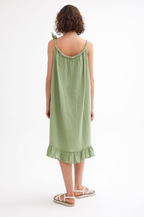لباس سبز زنانه بافتنی رگولار کد 826342295