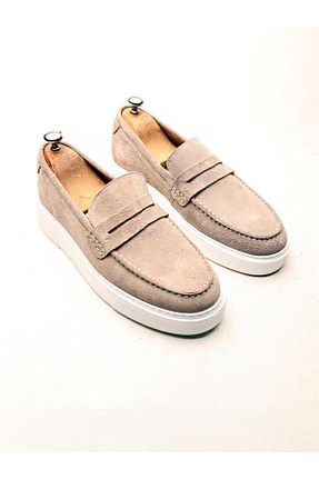 کفش کژوال بژ مردانه جیر İBAY - کد 826388160