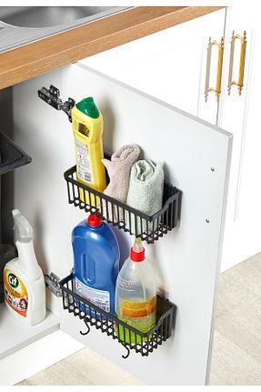 نظم دهنده کمد مشکی پلاستیک ASlife Home - کد 826415000