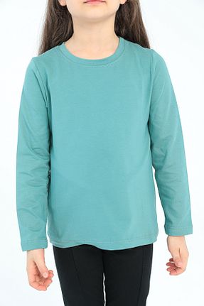 بادی سبز بچه گانه یقه دوچرخه ModaPlaza - کد 826515658