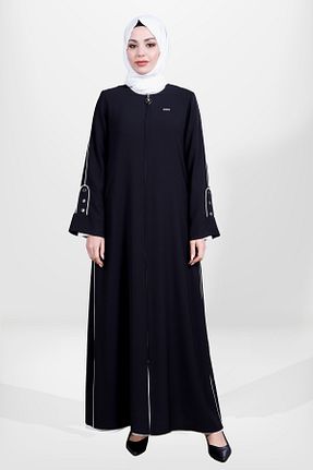 کلاه و ابایا مشکی زنانه پنبه ای Beyza - کد 822516639