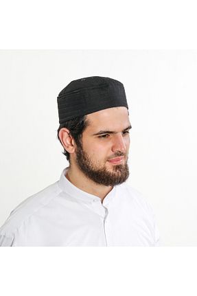 کلاه مشکی مردانه پنبه ای sehzadegiyim - کد 826546027