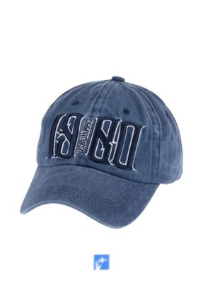کلاه آبی زنانه پنبه (نخی) کد 661719992