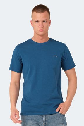 تیشرت اسپرت سرمه ای مردانه رگولار Slazenger - کد 826612374