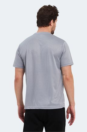 تیشرت اسپرت طوسی مردانه رگولار Slazenger - کد 826605302
