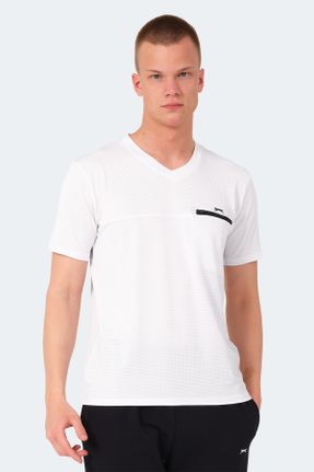 تی شرت سفید مردانه رگولار کد 826607028