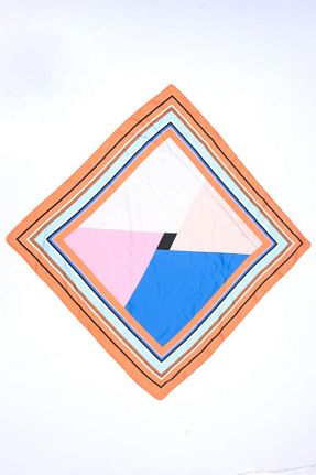 دستمال گردن نارنجی زنانه پلی استر StyleArt - کد 826686595