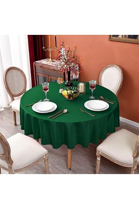 رومیزی سبز پلی استر Zeren Home - کد 826491175