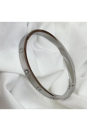 دستبند استیل زنانه فولاد ( استیل ) کد 804562009