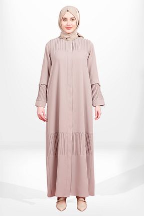 کلاه و ابایا بژ زنانه پلی استر Beyza - کد 822516727