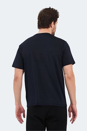 تیشرت اسپرت سرمه ای مردانه رگولار Slazenger - کد 826611647