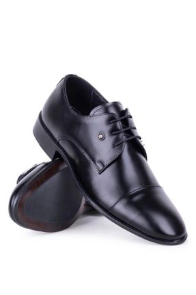 کفش کلاسیک مشکی مردانه پاشنه کوتاه ( 4 - 1 cm ) کد 826612174