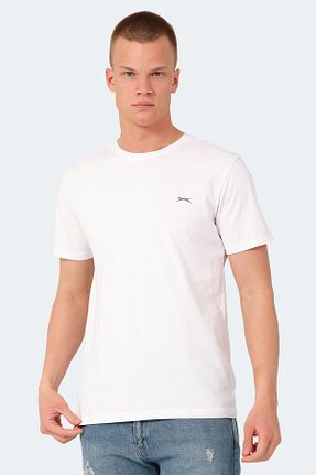 تیشرت اسپرت سفید مردانه رگولار Slazenger - کد 826628907