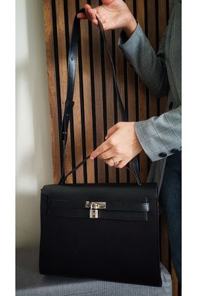 کیف دوشی مشکی زنانه GP GUES POLO - کد 826707938