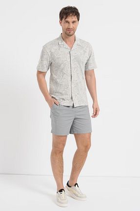 تیشرت طوسی مردانه Fitted Jack & Jones - کد 826525190