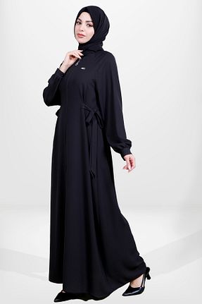 کلاه و ابایا مشکی زنانه پنبه ای Beyza - کد 822516543