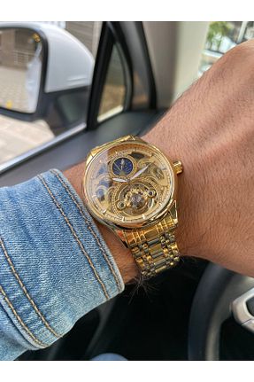 ساعت مچی طلائی زنانه 41-45 میلی متر Sewor - کد 91343882