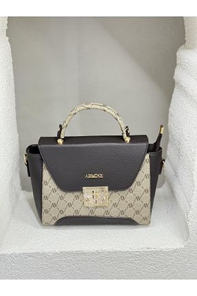 کیف دستی قهوه ای زنانه سایز متوسط Armine - کد 826571531