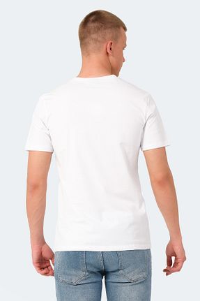 تیشرت اسپرت سفید مردانه رگولار Slazenger - کد 826611544