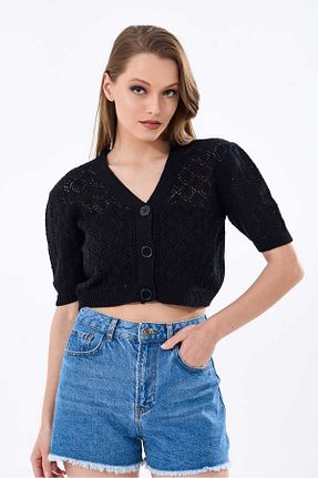 سوئیتر مشکی زنانه %100 پنبه MODA MHE - کد 826654437