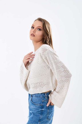 بلوز طوسی زنانه Ajurlu MODA MHE - کد 826653546