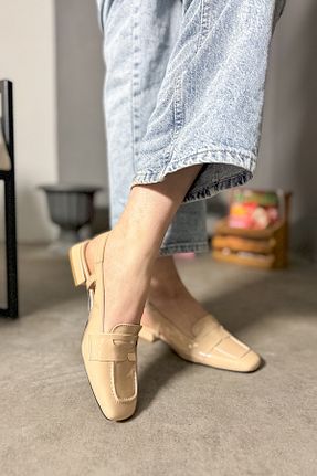 بابت بژ زنانه چرم مصنوعی SHOEBELLAS - کد 826660825