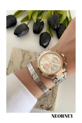 ساعت مچی صورتی 36-40 میلی متر Neorney - کد 826678595