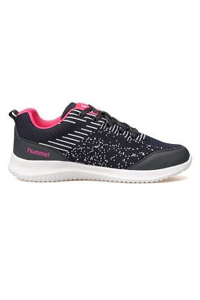کفش اسنیکر مشکی زنانه بند دار hummel - کد 826878224